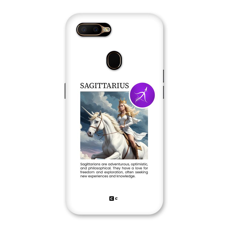 Sparkling Sagittarius Back Case for Oppo A5s