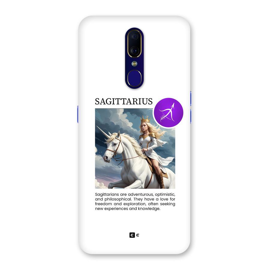 Sparkling Sagittarius Back Case for Oppo A9