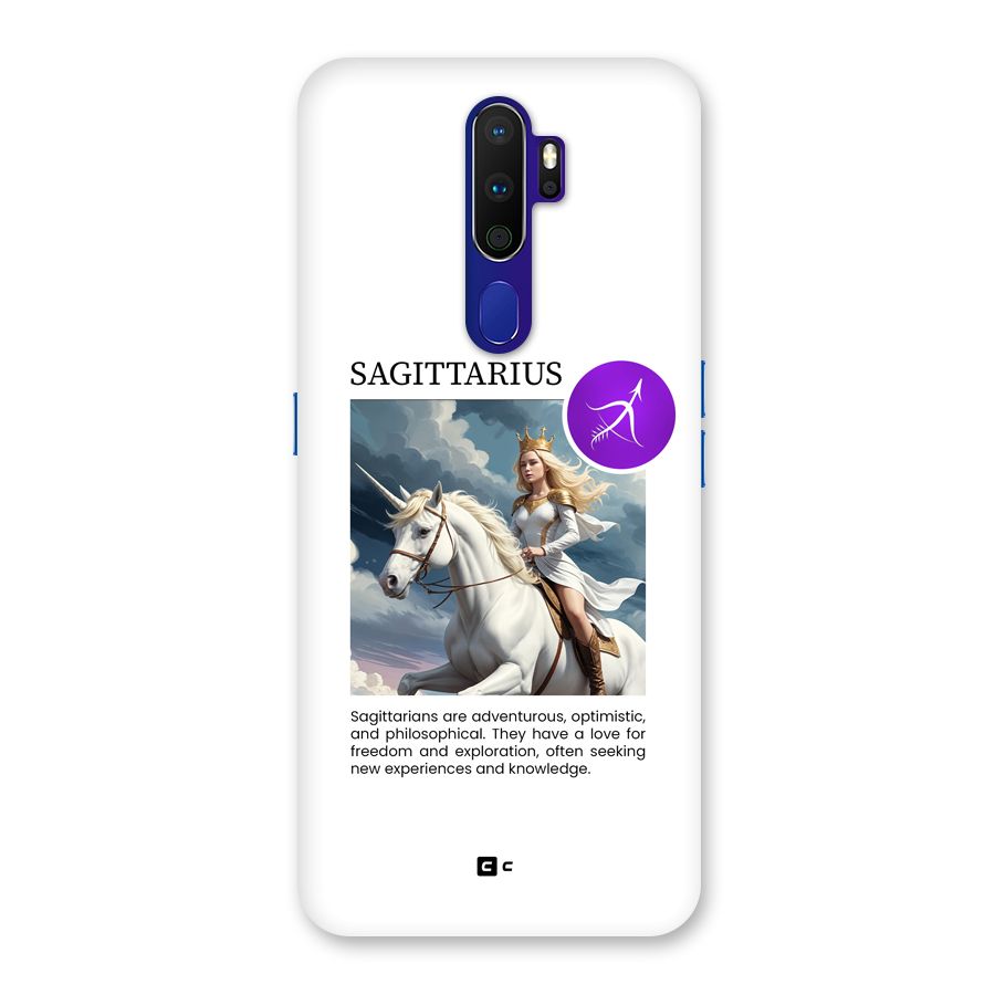 Sparkling Sagittarius Back Case for Oppo A9 (2020)