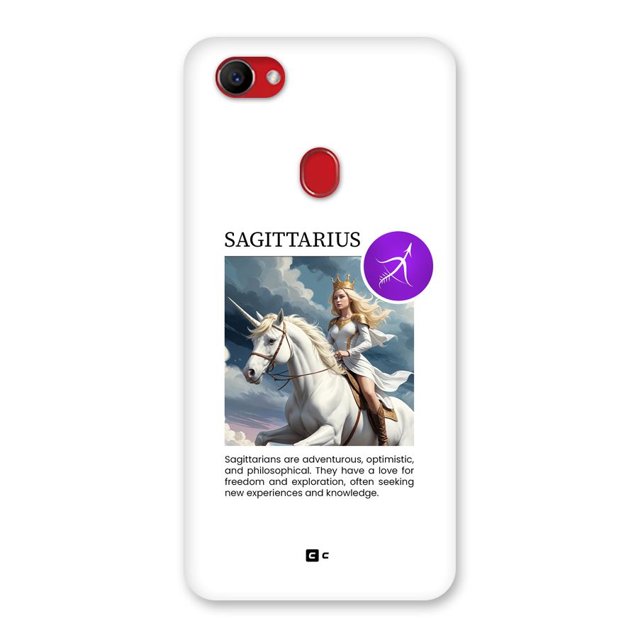 Sparkling Sagittarius Back Case for Oppo F7
