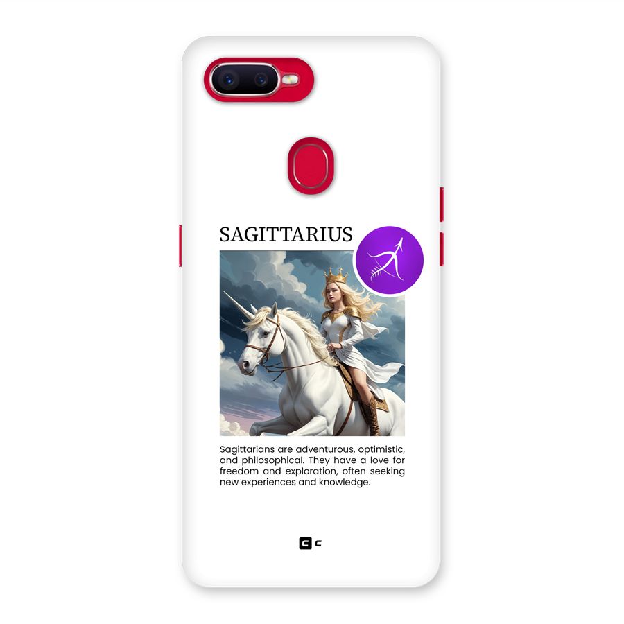 Sparkling Sagittarius Back Case for Oppo F9 Pro