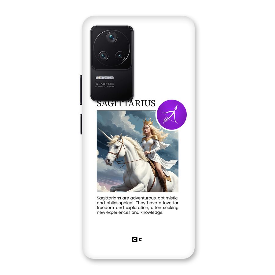 Sparkling Sagittarius Back Case for Poco F4 5G