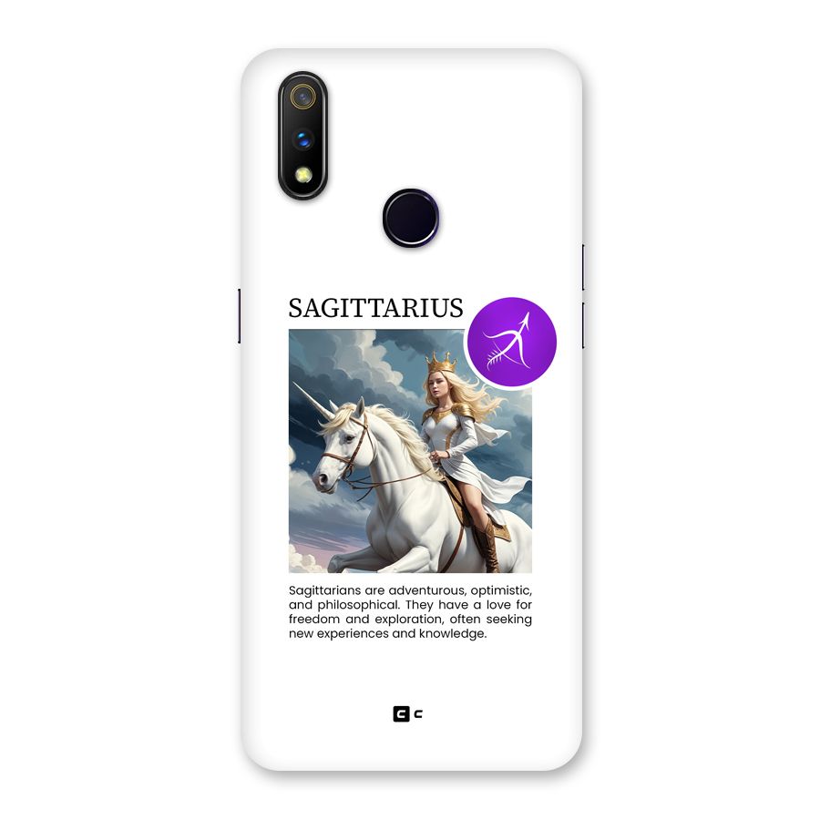 Sparkling Sagittarius Back Case for Realme 3 Pro