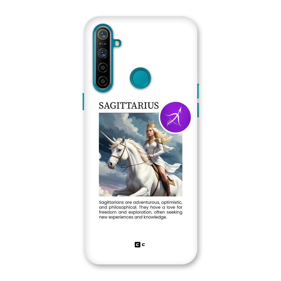 Sparkling Sagittarius Back Case for Realme 5i