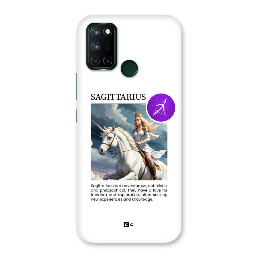 Sparkling Sagittarius Back Case for Realme 7i