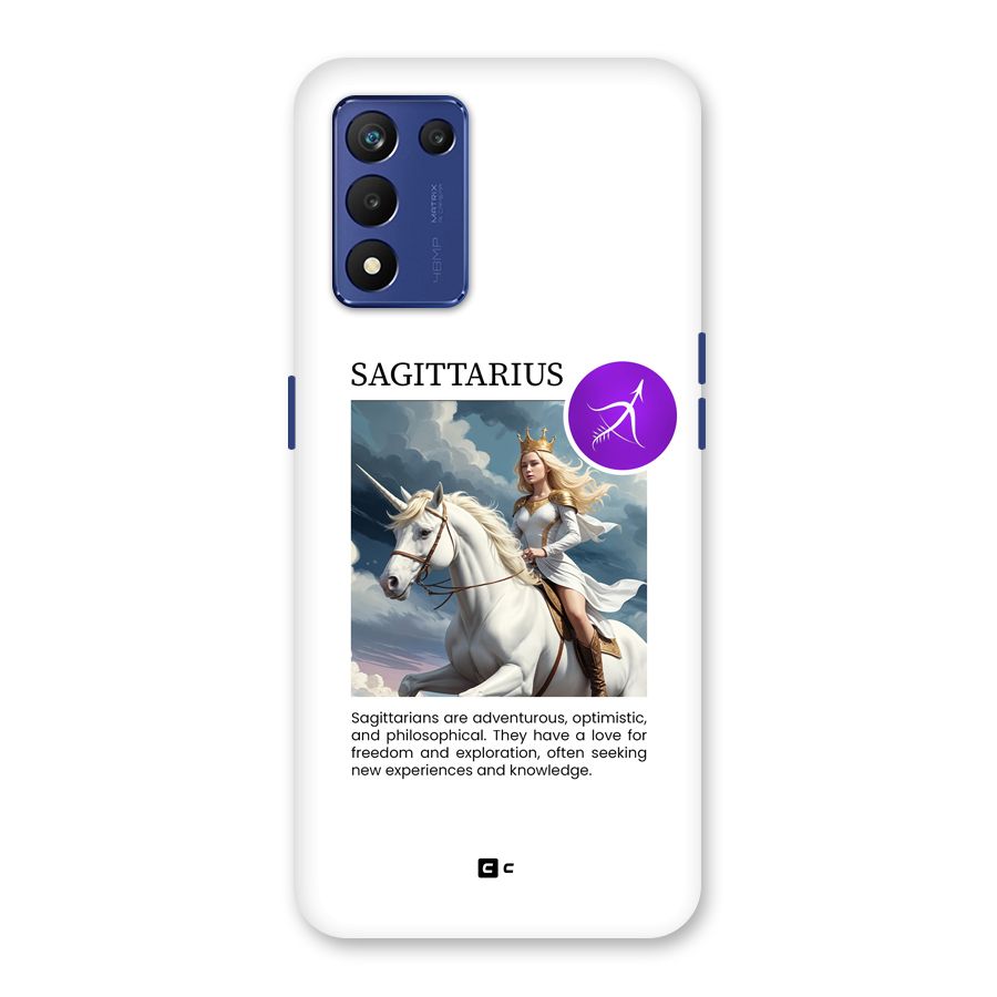 Sparkling Sagittarius Back Case for Realme 9 5G Speed