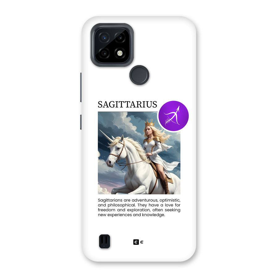 Sparkling Sagittarius Back Case for Realme C21