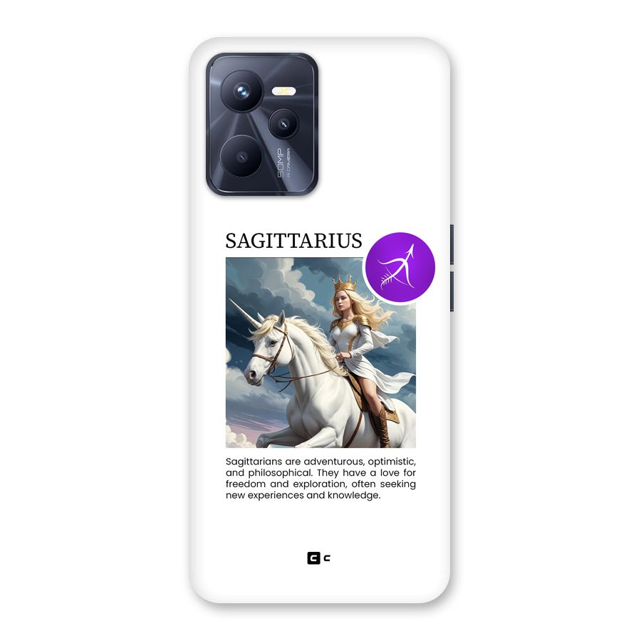 Sparkling Sagittarius Back Case for Realme C35