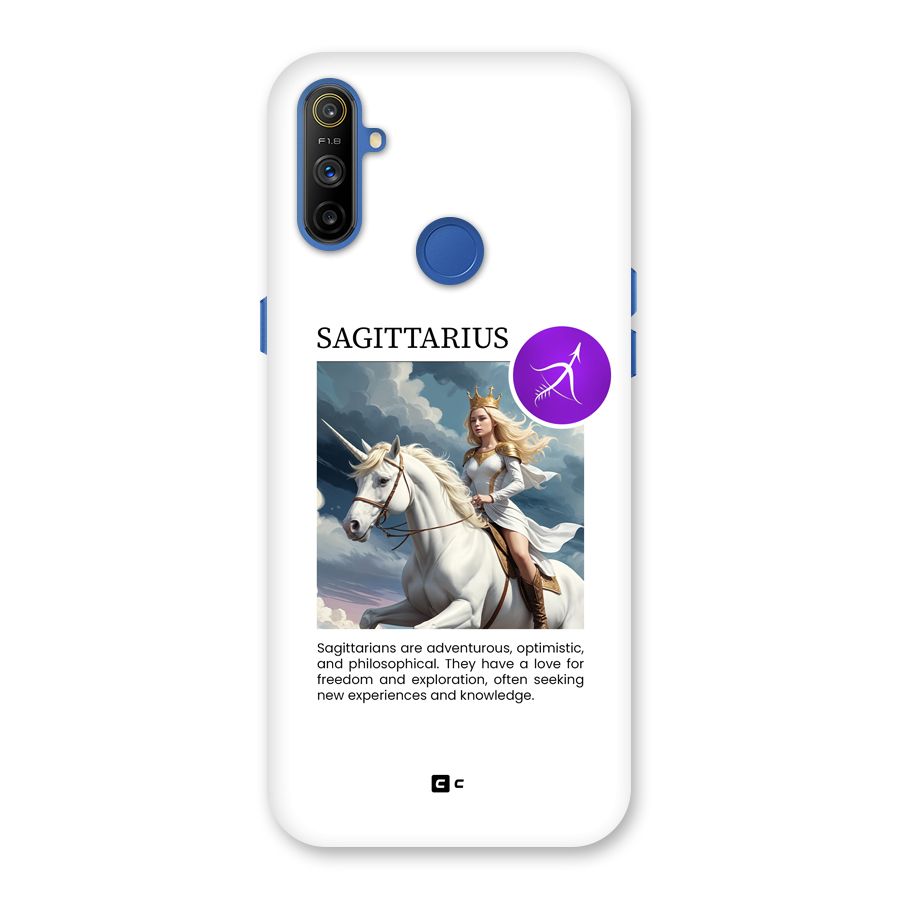 Sparkling Sagittarius Back Case for Realme Narzo 10A