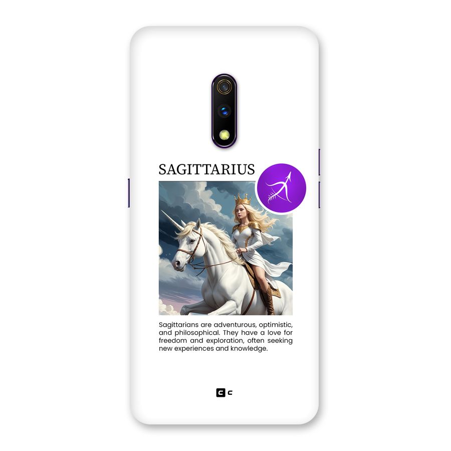 Sparkling Sagittarius Back Case for Realme X