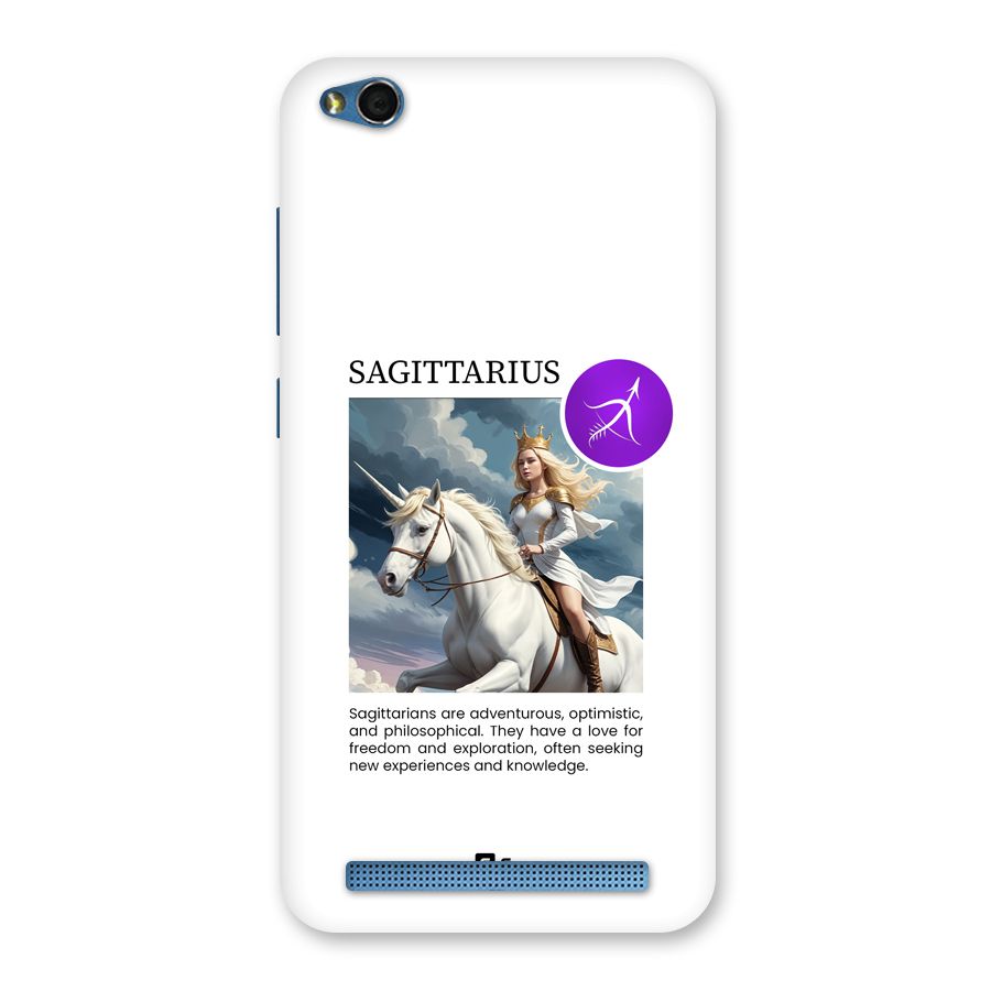 Sparkling Sagittarius Back Case for Redmi 5A