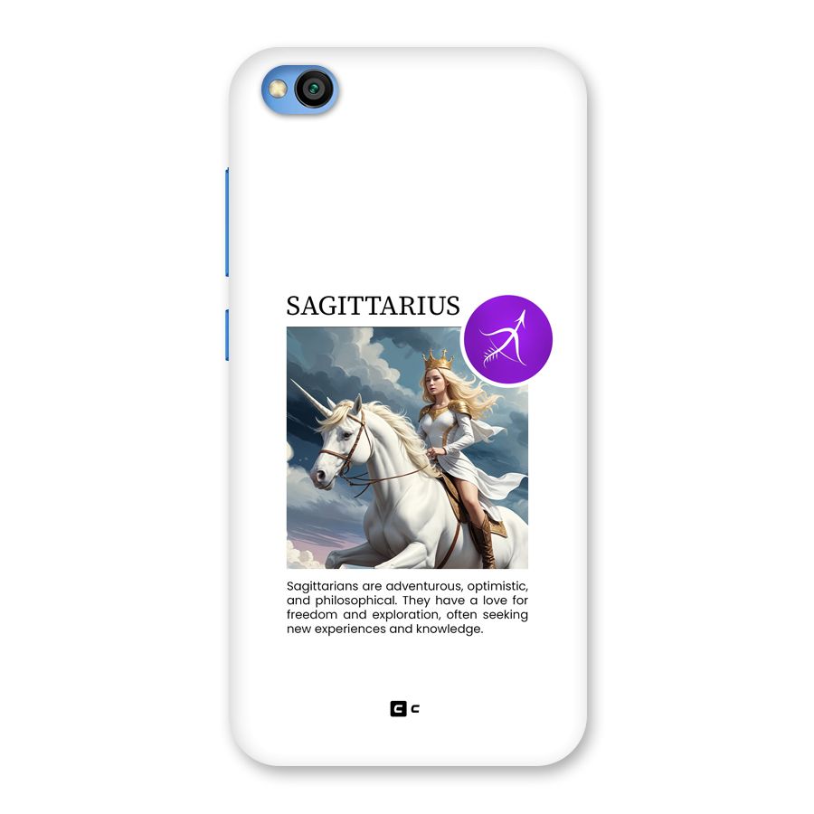 Sparkling Sagittarius Back Case for Redmi Go