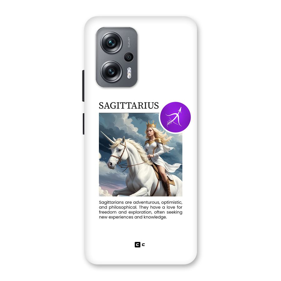 Sparkling Sagittarius Back Case for Redmi K50i