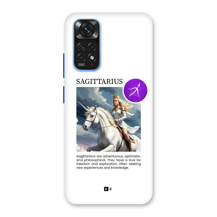 Sparkling Sagittarius Back Case for Redmi Note 11S