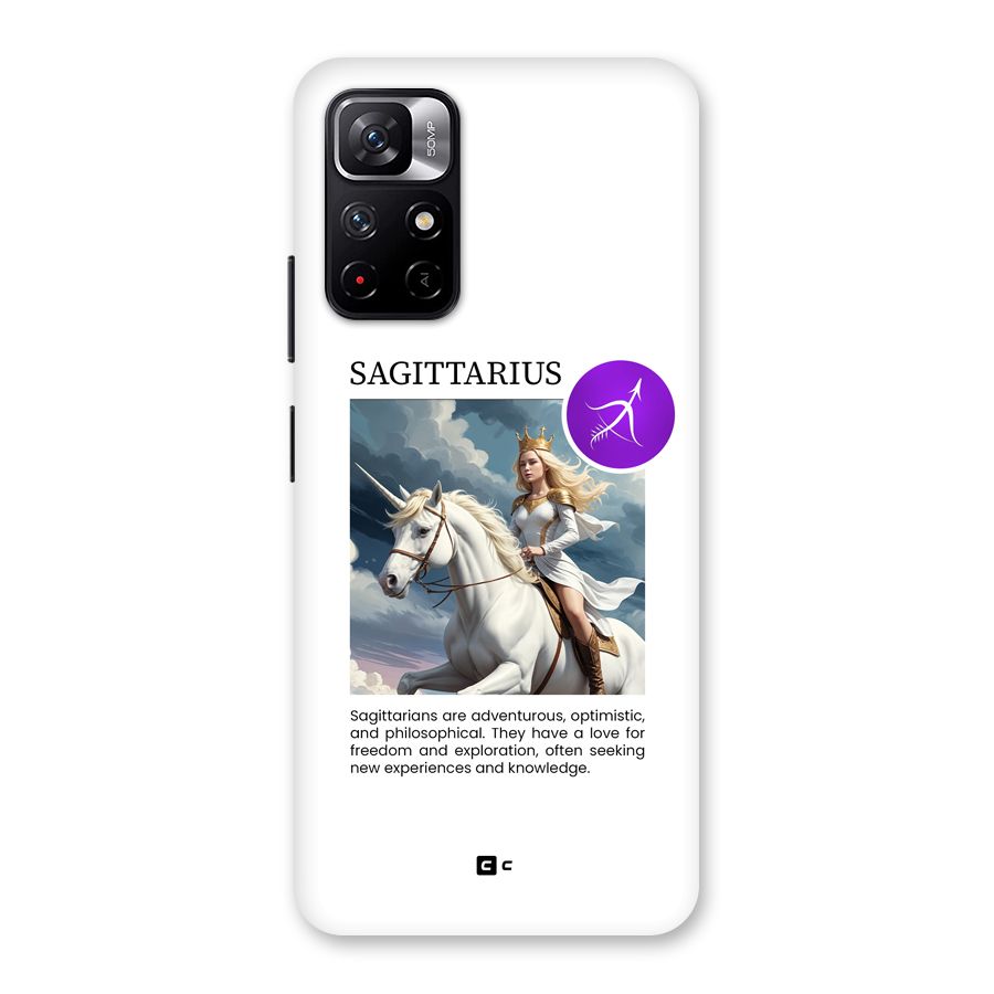 Sparkling Sagittarius Back Case for Redmi Note 11T 5G