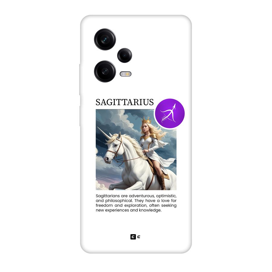 Sparkling Sagittarius Back Case for Redmi Note 12 Pro