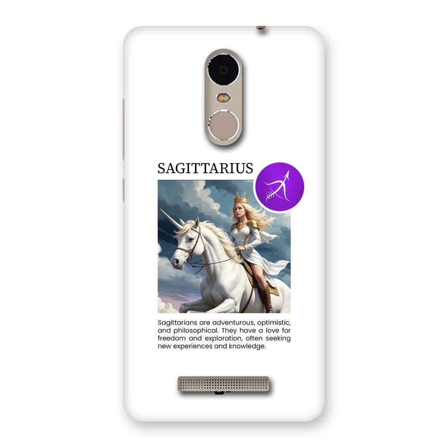 Sparkling Sagittarius Back Case for Redmi Note 3