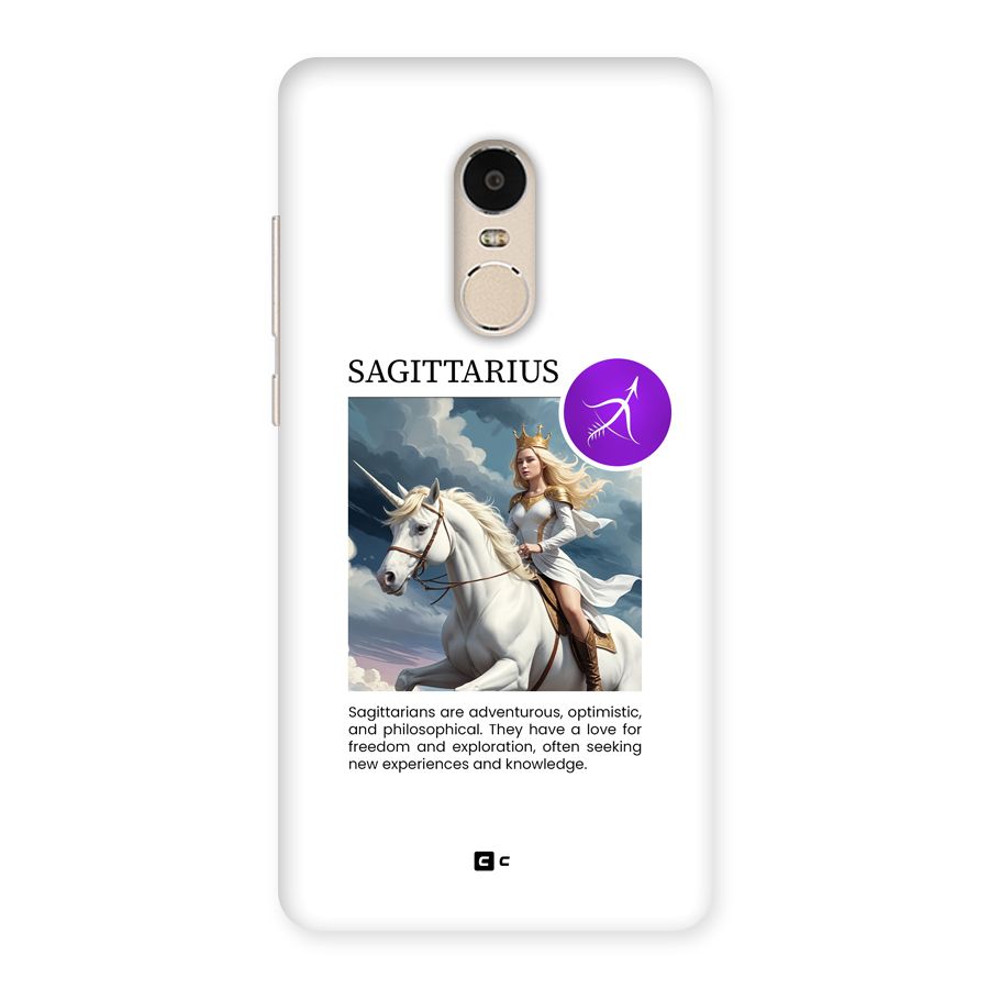 Sparkling Sagittarius Back Case for Redmi Note 4