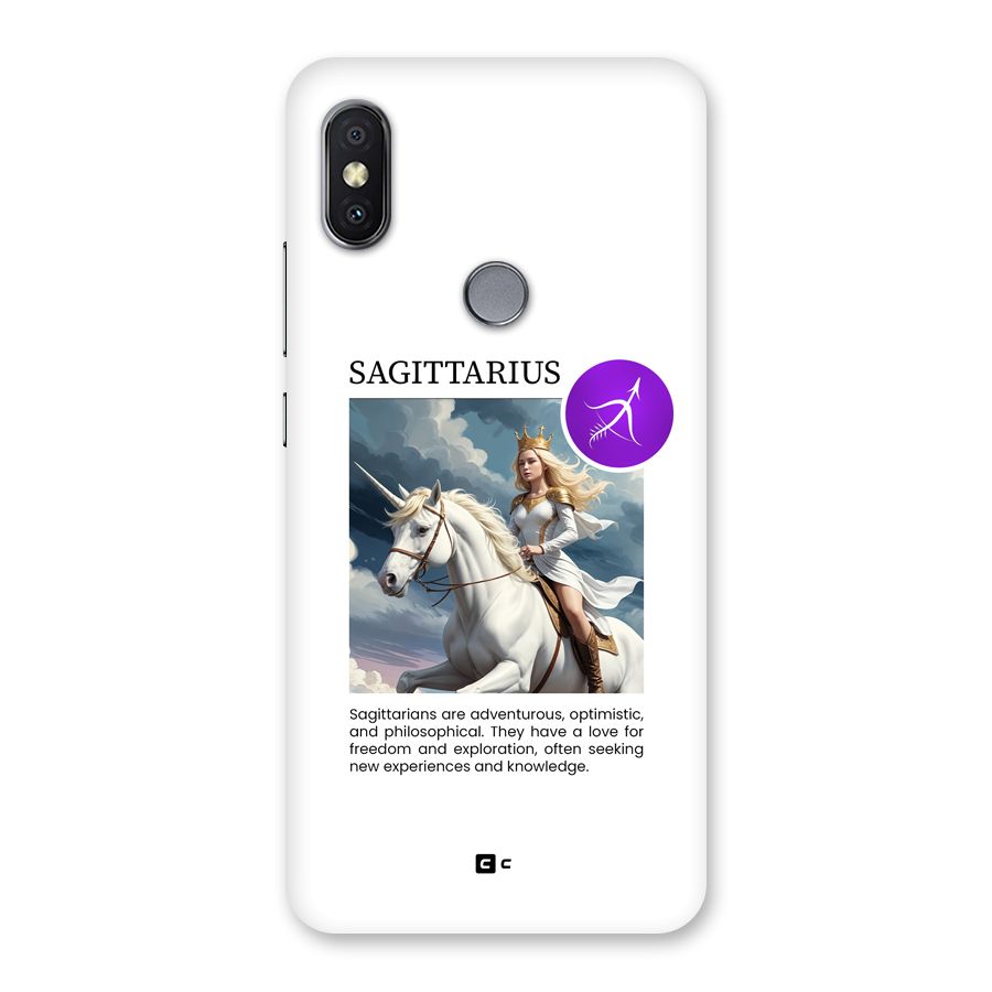 Sparkling Sagittarius Back Case for Redmi Y2