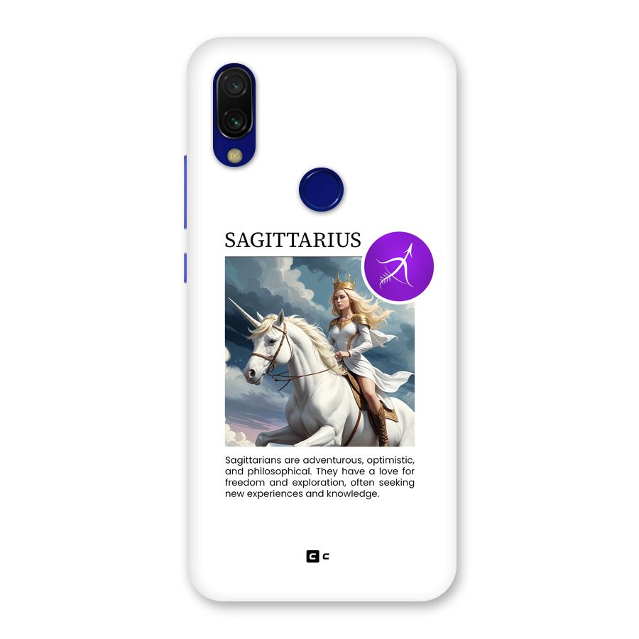 Sparkling Sagittarius Back Case for Redmi Y3