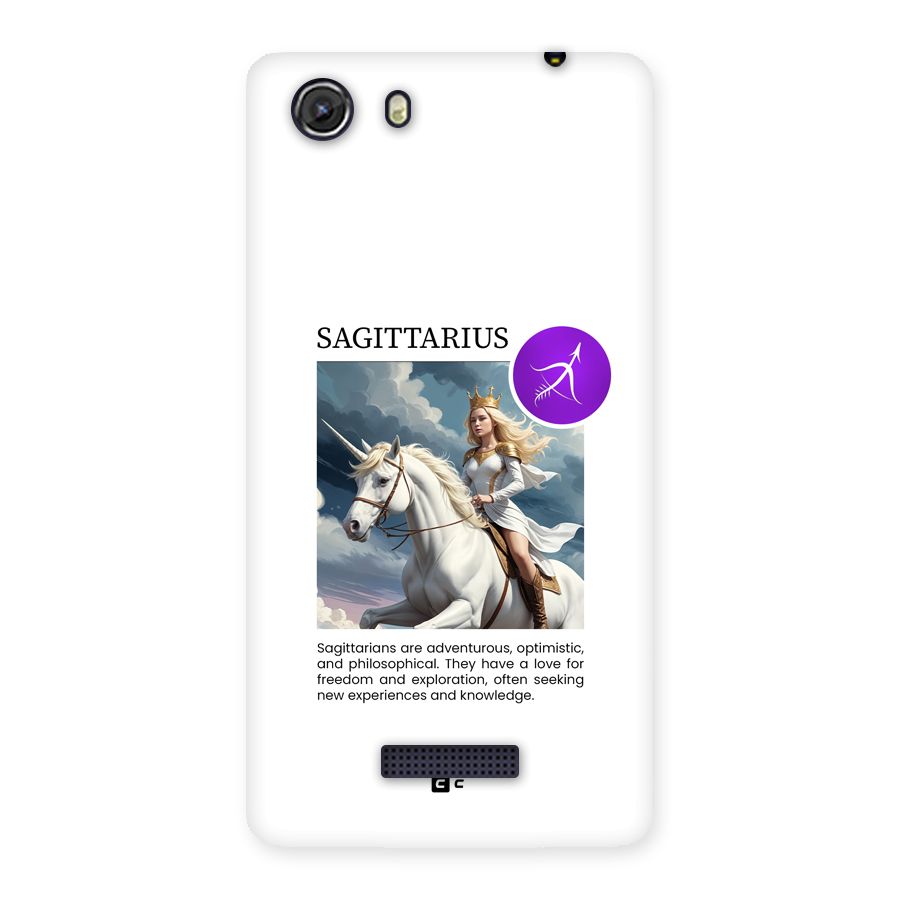 Sparkling Sagittarius Back Case for Unite 3