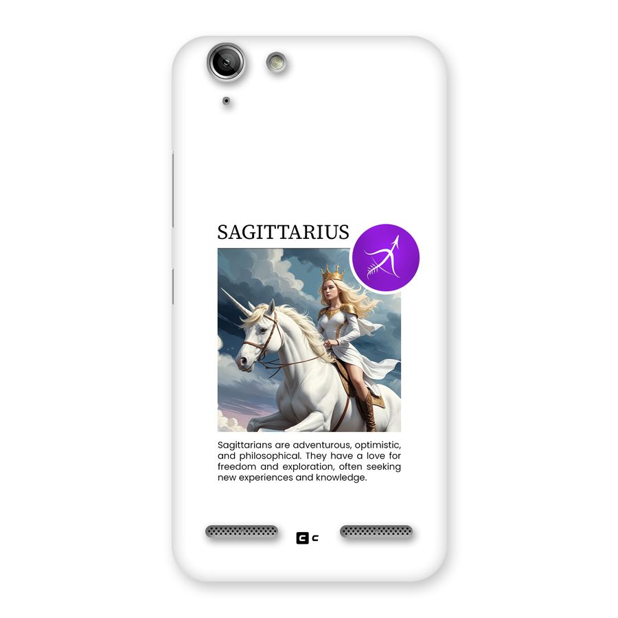 Sparkling Sagittarius Back Case for Vibe K5