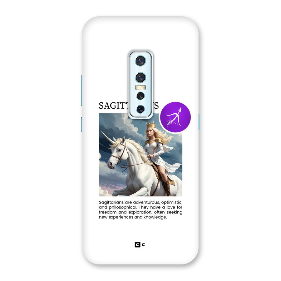 Sparkling Sagittarius Back Case for Vivo V17 Pro