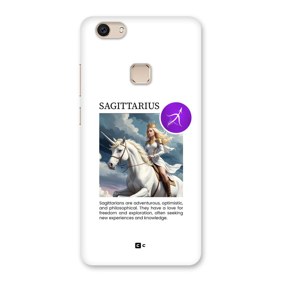 Sparkling Sagittarius Back Case for Vivo V7