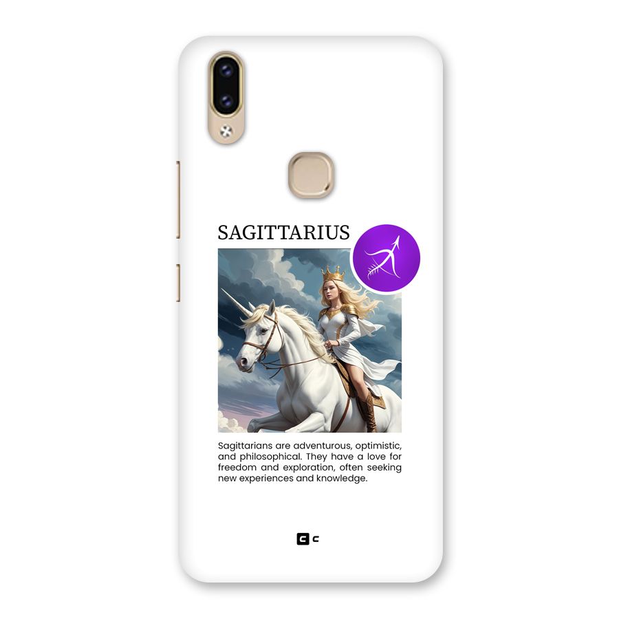 Sparkling Sagittarius Back Case for Vivo V9 Youth