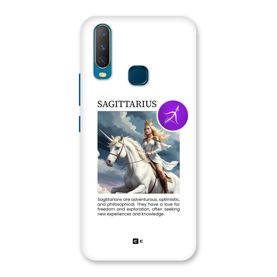 Sparkling Sagittarius Back Case for Vivo Y11