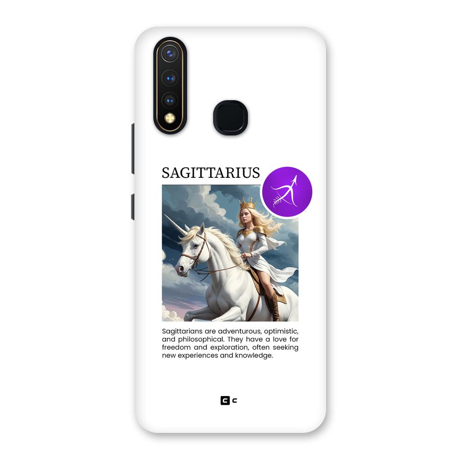 Sparkling Sagittarius Back Case for Vivo Y19