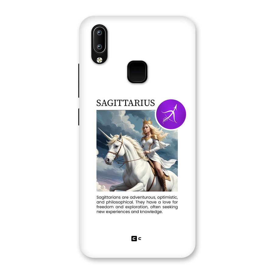Sparkling Sagittarius Back Case for Vivo Y93