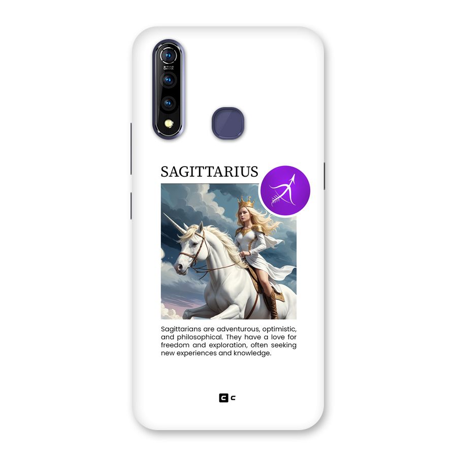 Sparkling Sagittarius Back Case for Vivo Z1 Pro