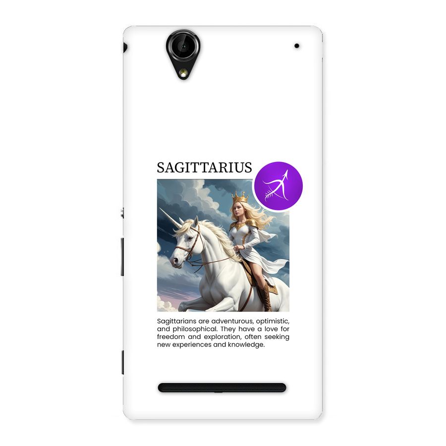 Sparkling Sagittarius Back Case for Xperia T2