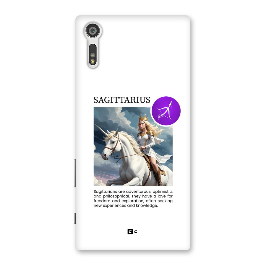 Sparkling Sagittarius Back Case for Xperia XZ