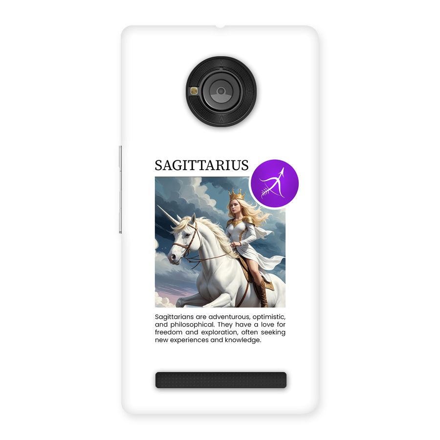 Sparkling Sagittarius Back Case for Yunique