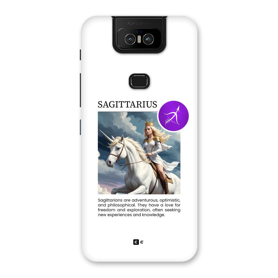 Sparkling Sagittarius Back Case for Zenfone 6z