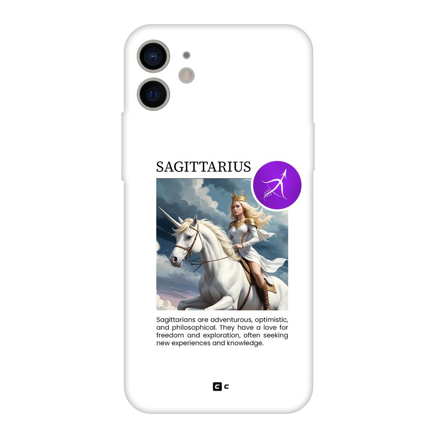 Sparkling Sagittarius Back Case for iPhone 11