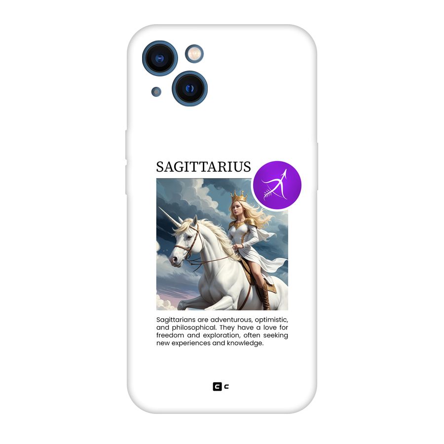 Sparkling Sagittarius Back Case for iPhone 13
