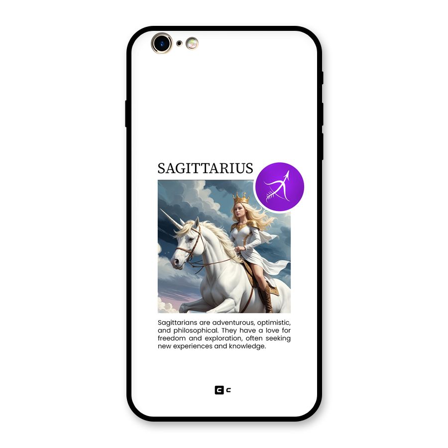 Sparkling Sagittarius Glass Back Case for iPhone 6 Plus 6S Plus