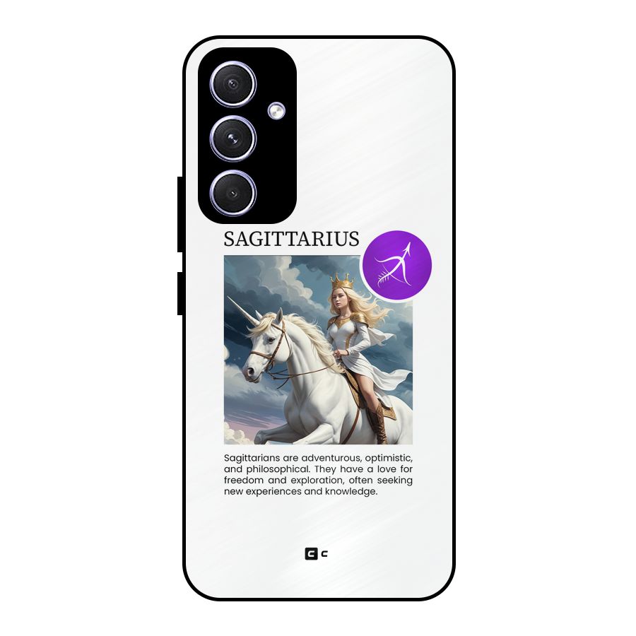 Sparkling Sagittarius Metal Back Case for Galaxy A54