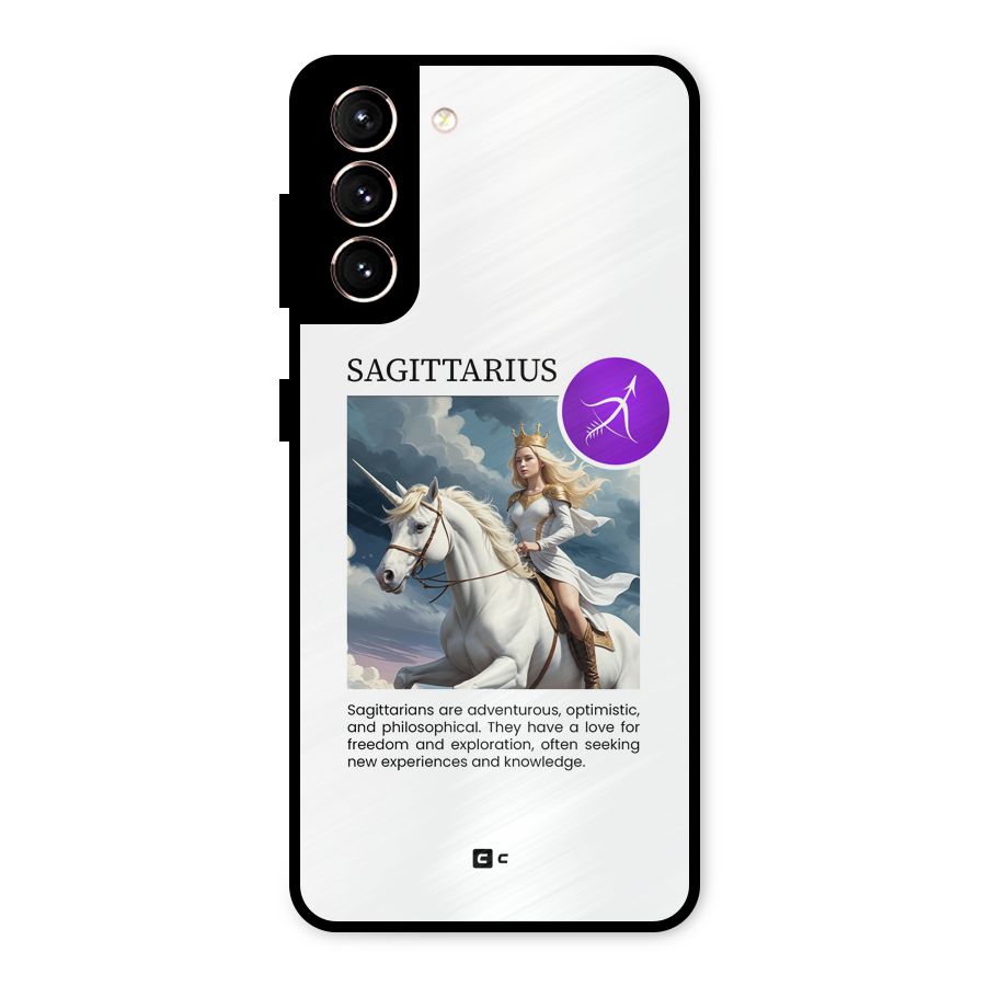 Sparkling Sagittarius Metal Back Case for Galaxy S21 5G