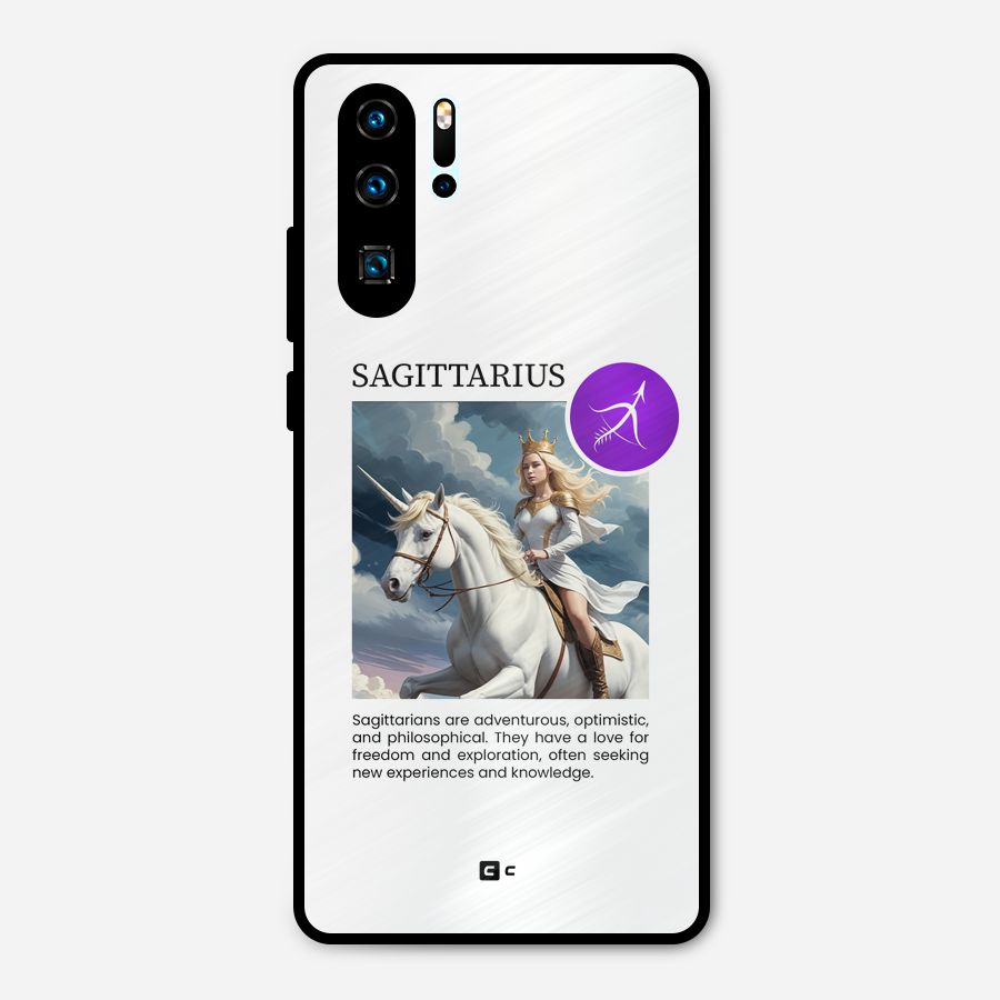Sparkling Sagittarius Metal Back Case for Huawei P30 Pro