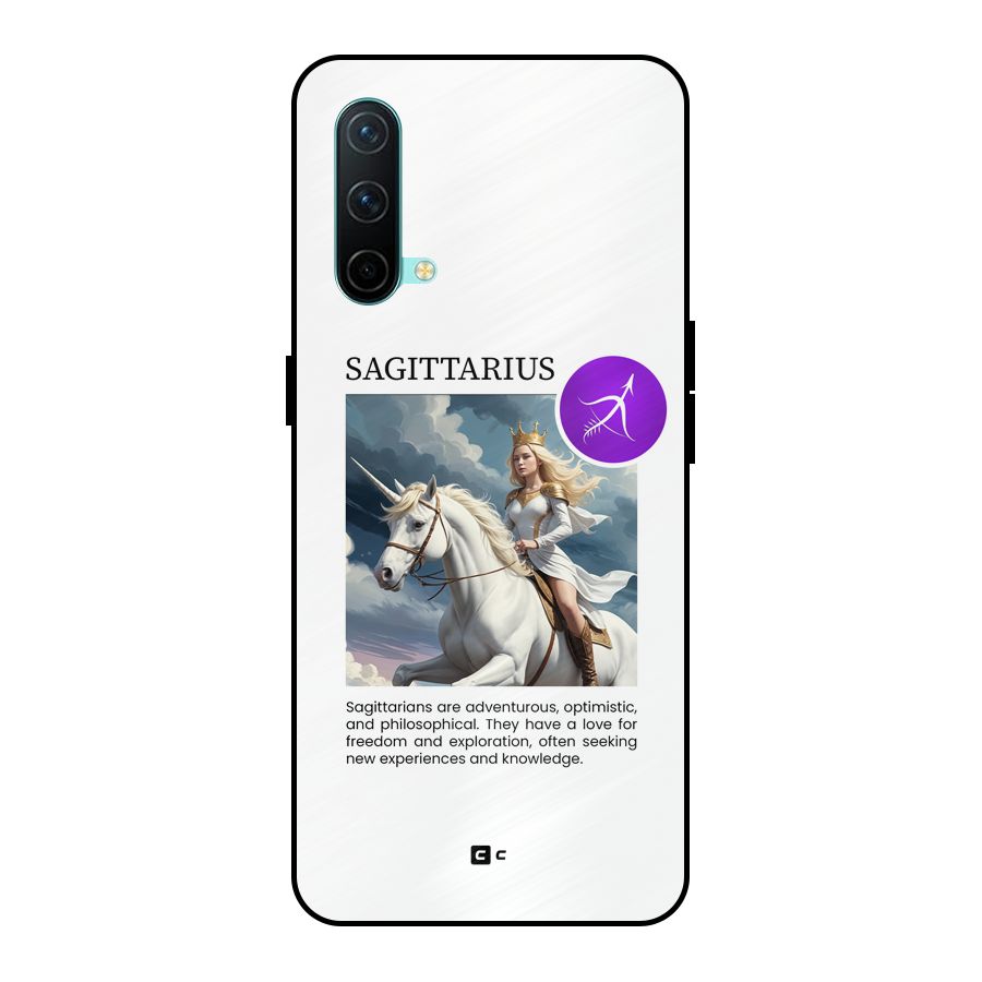 Sparkling Sagittarius Metal Back Case for OnePlus Nord CE 5G