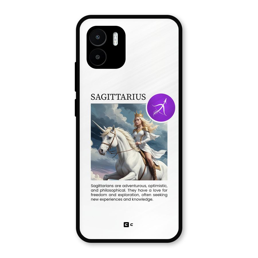 Sparkling Sagittarius Metal Back Case for Redmi A1