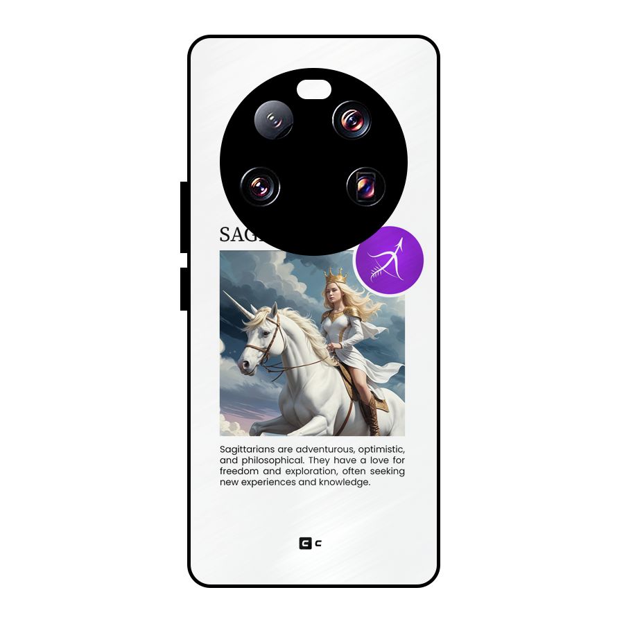 Sparkling Sagittarius Metal Back Case for Xiaomi 13 Ultra