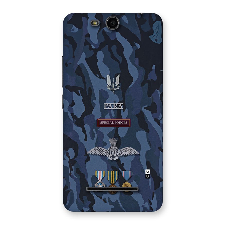 Special Forces Badge Back Case for Canvas Juice 3 Q392