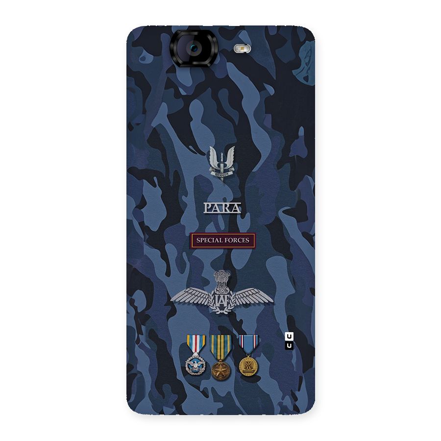 Special Forces Badge Back Case for Canvas Knight A350