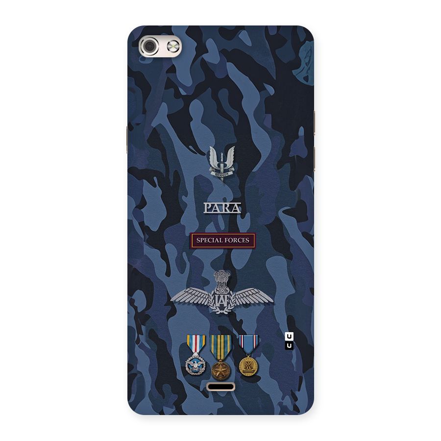 Special Forces Badge Back Case for Canvas Silver 5