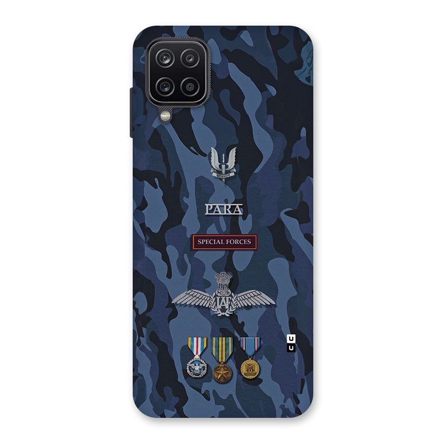 Special Forces Badge Back Case for Galaxy A12